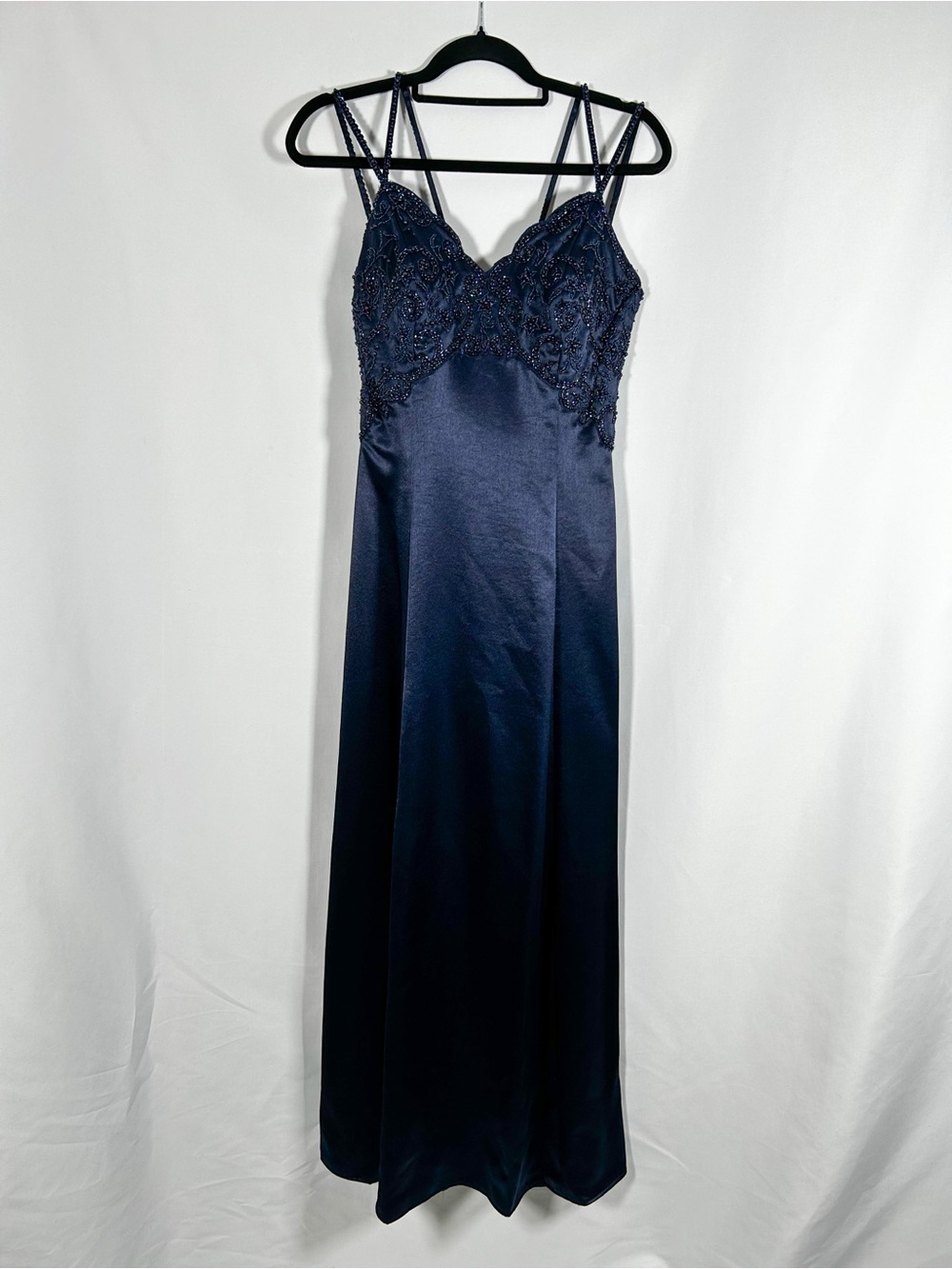 Vintage Alyce Designs Beaded Formal Evening Prom Dress